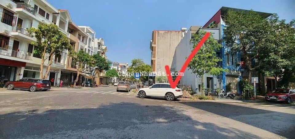 Bán lô góc Bạch Năng Thi và Lương Thế Vinh, Đông Nam Cường, TP HD, 55.25m2, KD tốt