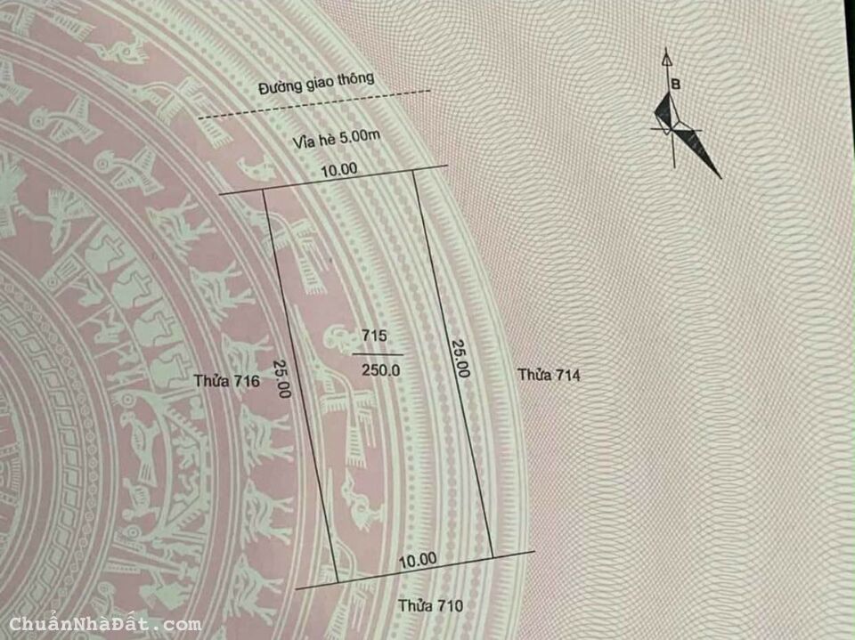 Bán đất biệt thự mặt đường Nguyễn Đình Bể, ph Tân Bình, TP HD, 250m2, mt 10m, giá cực rẻ