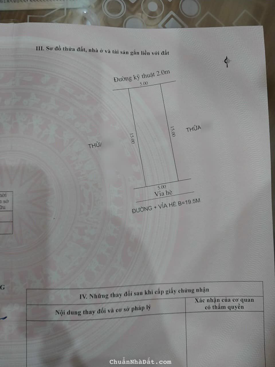 Bán đất đường đôi 19m Phùng Chí Kiên, KĐT An Phú, TP HD, 75m2, mt 5m, vị trí đẹp
