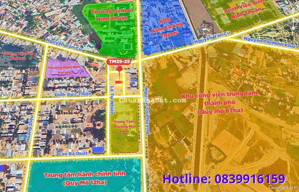 Cần bán nhanh lô đất nền trung tâm khu K1 Phan Rang Tháp Chàm