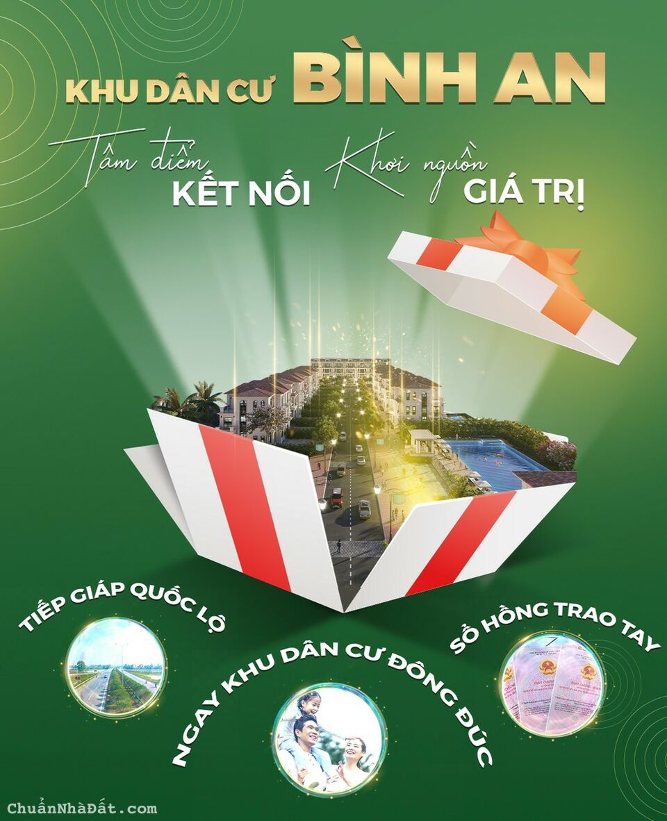 💥HOT sở hữu ngay đất nền hiếm KDC Bình An chỉ từ 7xx