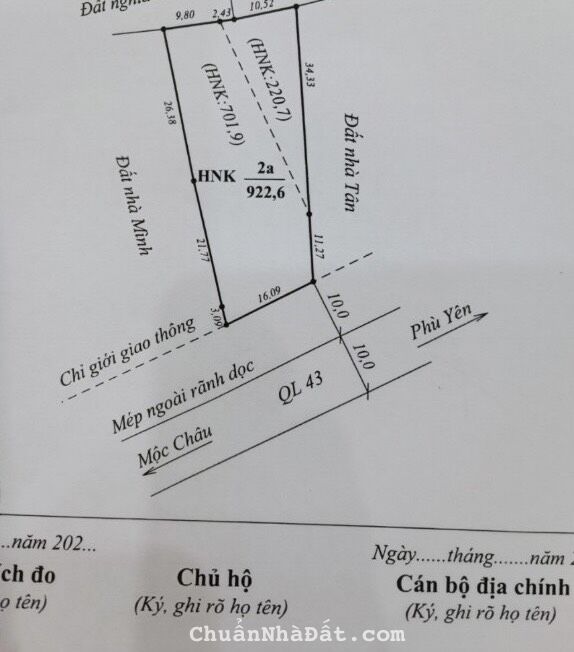 Đất nền mộc châu đón đầu sóng cao tốc Sơn La - Hòa Bình ,