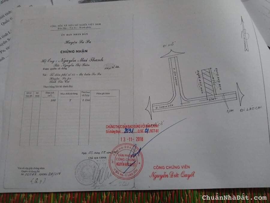 Duy nhất mảnh đất siêu hot tại Sapa có 102