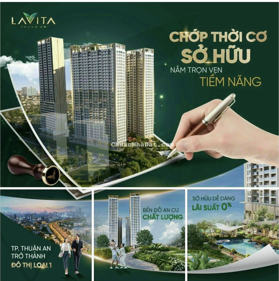 Cơ hội sở hữu căn 2PN chuẩn resort giá niêm yết 2,6 tỷ với giá 1,7 tỷ, kề Aeonmall, Vsip.. QL13