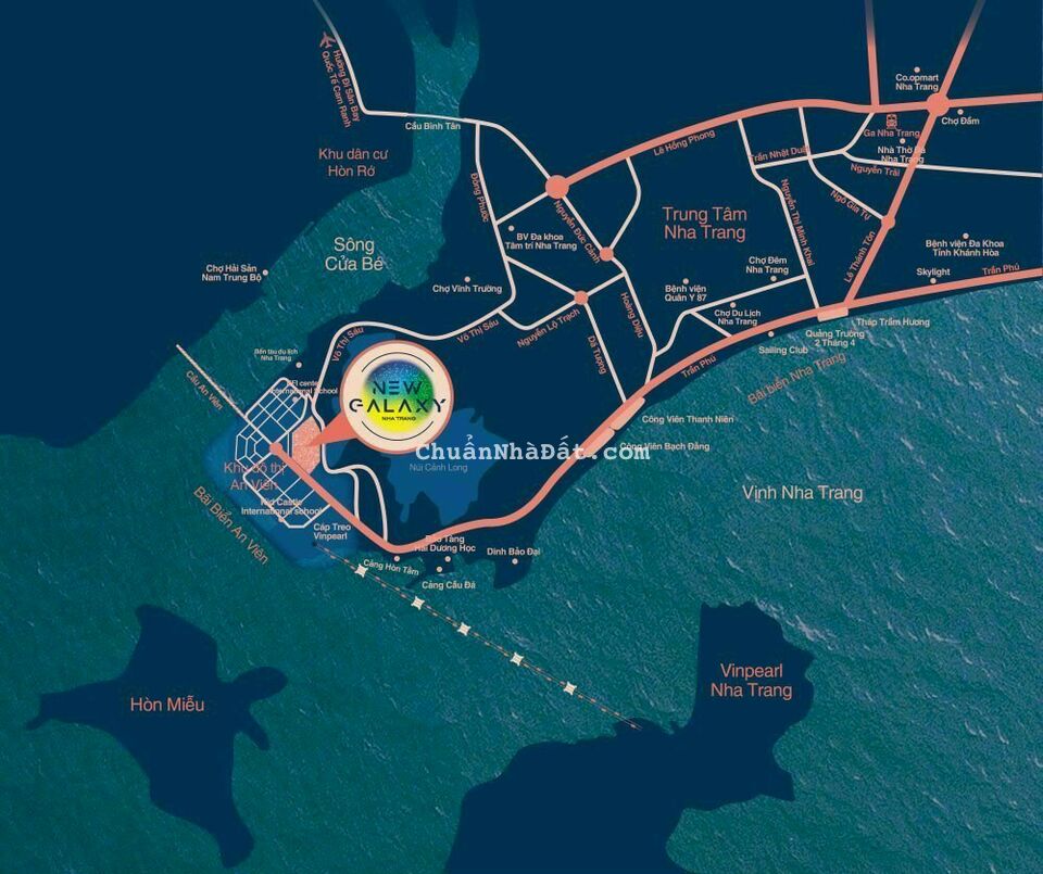 New Galaxy Nha Trang khu dân cư An Viên độ thị biển