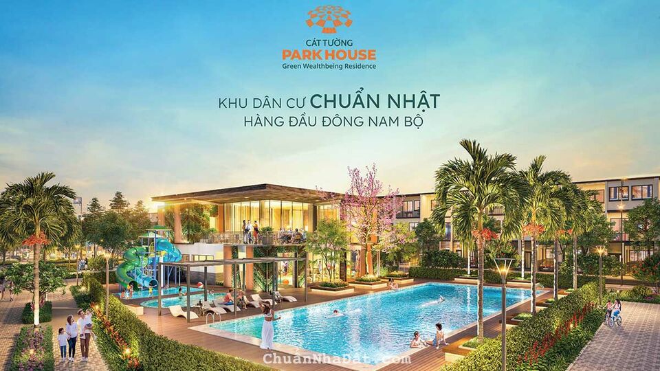 CÁT TƯỜNG PARK HOUSE Khu Dân cư chuẩn Nhật CÁT TƯỜNG PARK HOUSE Khu Dân cư chuẩn Nhật