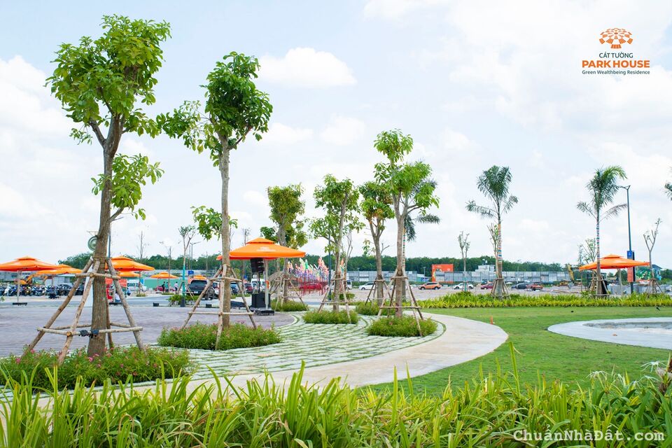 đất nền sổ đỏ Cát Tường Park House 85 - 136m2, tặng SH125i khi thanh toán 240 triệu