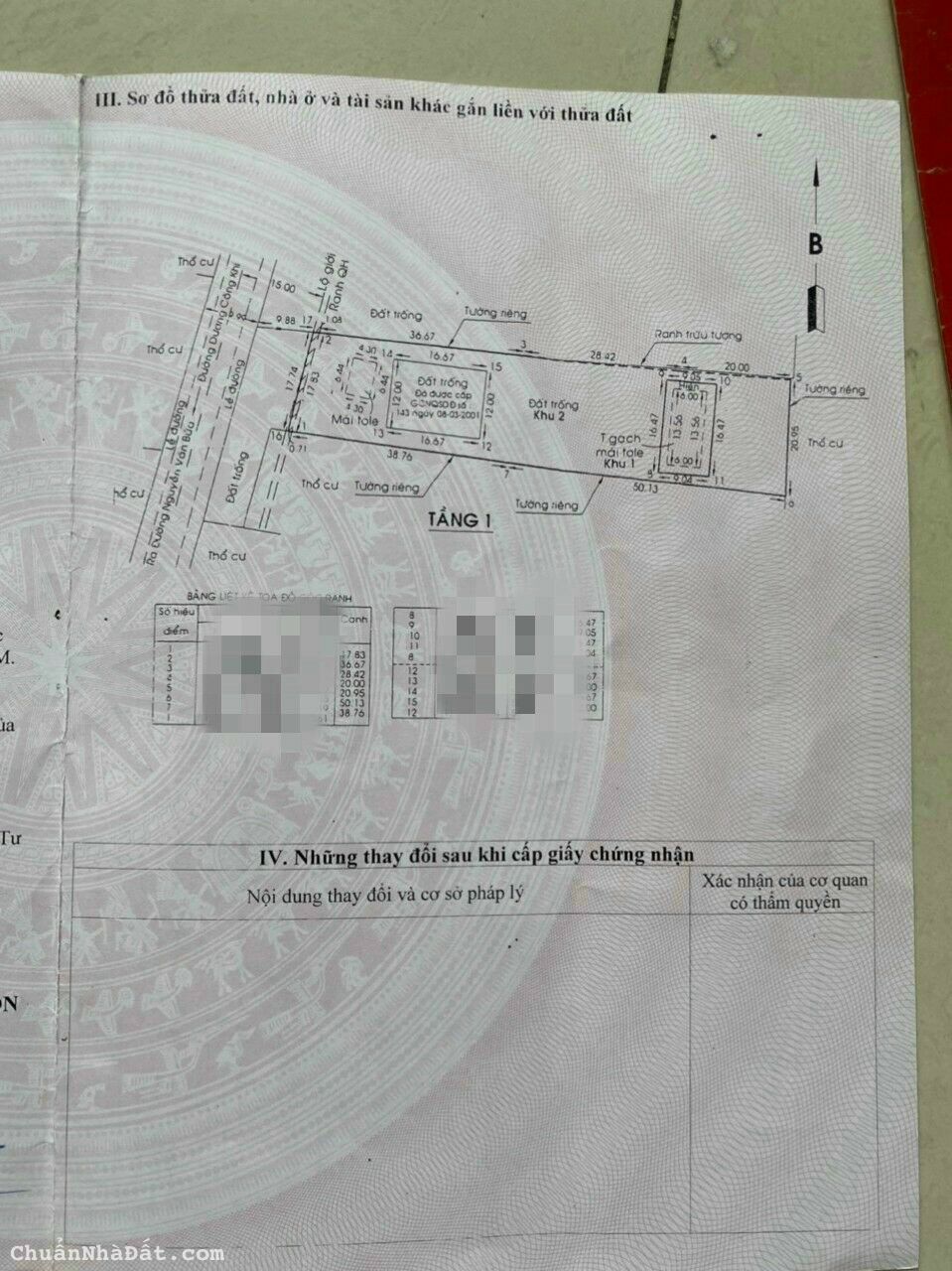 Bán nhà Xưởng MT đường Dương Công Khi 20x100 = 2.00m2 shr 43 tỷ