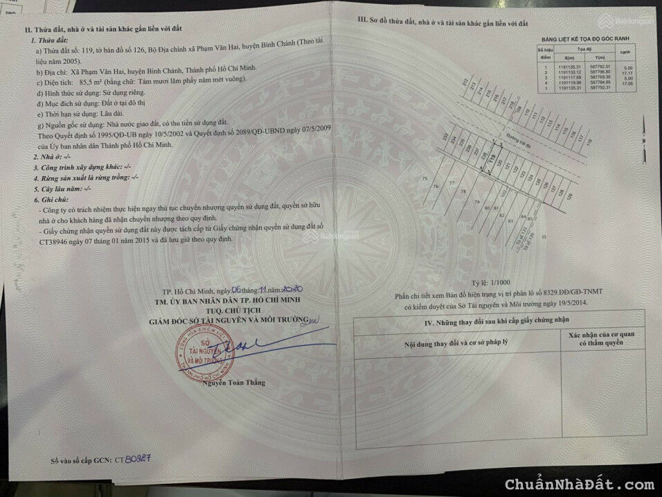 Bán Gấp 85m2 Đất KDC Tên Lửa 2, Đ.Trần Văn Giàu, Xã Phạm Văn Hai, Bình Chánh, SHR, Giá Mềm