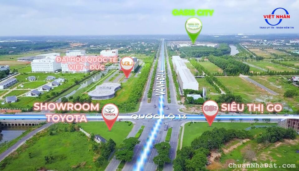 Bán biệt thự sân vườn giá F0 Oasis city, sân dài 15m cực đẹp