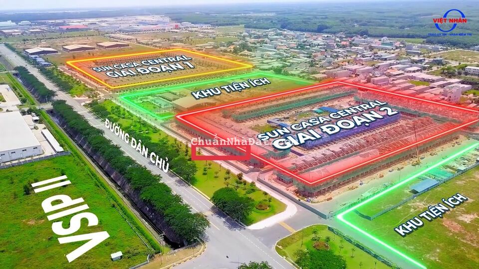 ❌❌ DUY NHẤT 1 CĂN  SHOPHOUSE MẶT TIỀN ĐƯỜNG DÂN CHỦ  SUNCASA CENTRAL