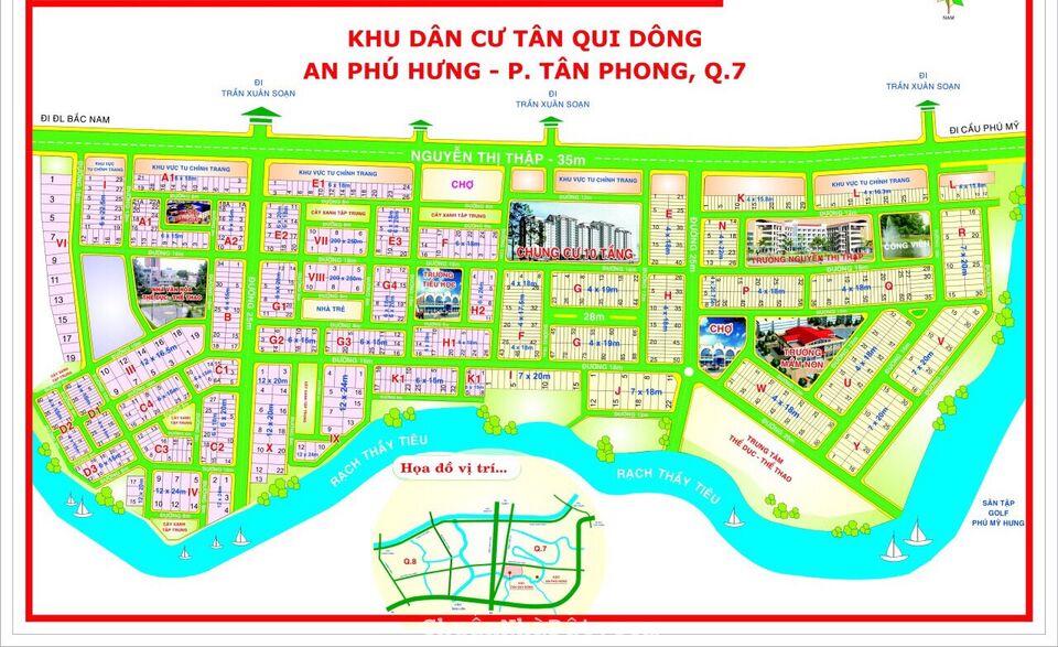 Nhà - đất 6x20m - 12x20m khu Tân Quy Đông phường tân phong Quận 7 Nhà - đất 6x20m - 12x20m khu Tân Quy Đông phường tân phong Quận 7