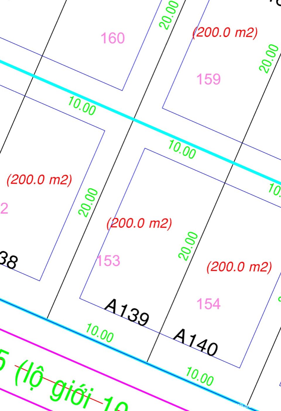 Bán đất biệt thự khu dân cư Kim Sơn Quận 7. 10x20m Giá tốt nhất thị trường