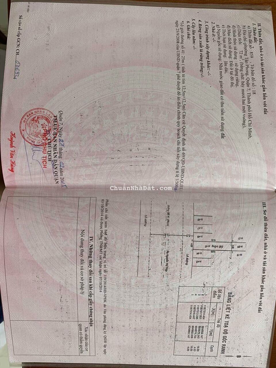 bán lô 4x18m đường 41 khu an phú hưng phường tân phong Q7. giá tốt bán lô 4x18m đường 41 khu an phú hưng phường tân phong Q7. giá tốt