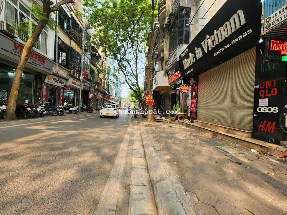 BÁN NHÀ MẶT PHỐ NGHĨA TÂN CẦU GIẤY - VỊ TRÍ SIÊU VIP KINH DOANH - DT 78M2 GIÁ CHÀO NHỈNH 36.X TỶ