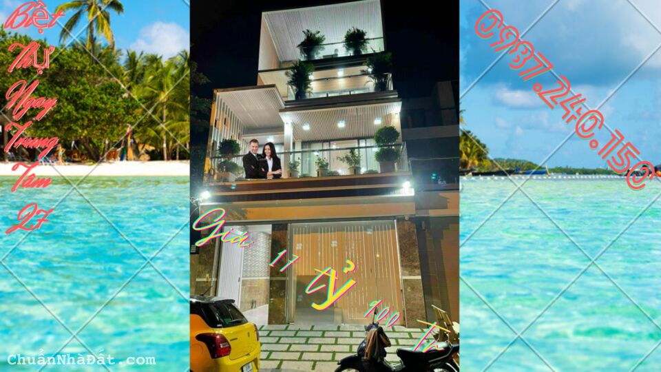 BIỆT THỰ PHỐ KHU DÂN CƯ, DT: 6M X 16M, PHÚ THUẬN-QUẬN 7.