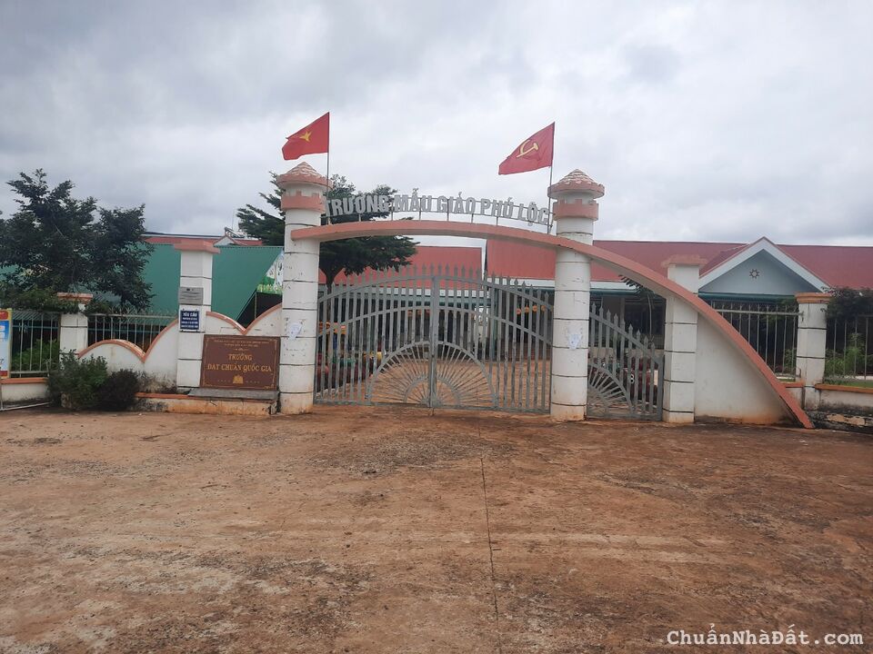 Đất nền đã có sổ đỏ ngay trung tâm Phú Lộc Krong Năng