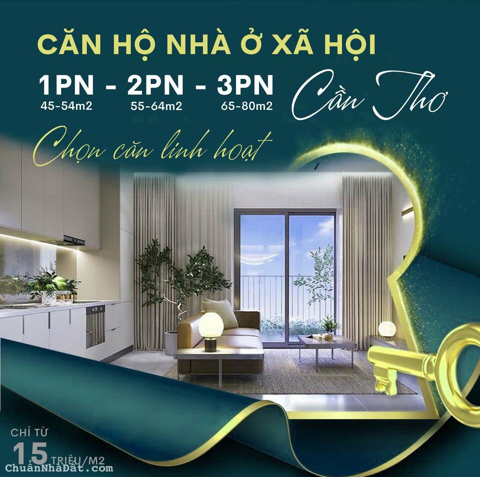 Nhà ở xã hội Cần Thơ chỉ từ 250tr cho cán bộ, công chức người lao động, thu nhập thấp,...