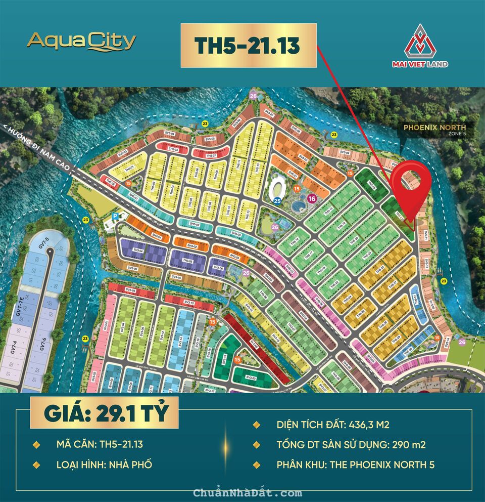 📣📣Siêu phẩm đặc biệt nào đang hot nhất Aqua City?  Căn góc Nhà phố Aqua City phoenix North 5: 