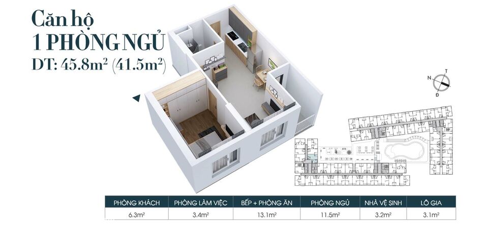 Cần bán căn hộ Legacy Prime Tòa B09 - 25 thanh toán 15% đến khi nhận nhà (200tr)