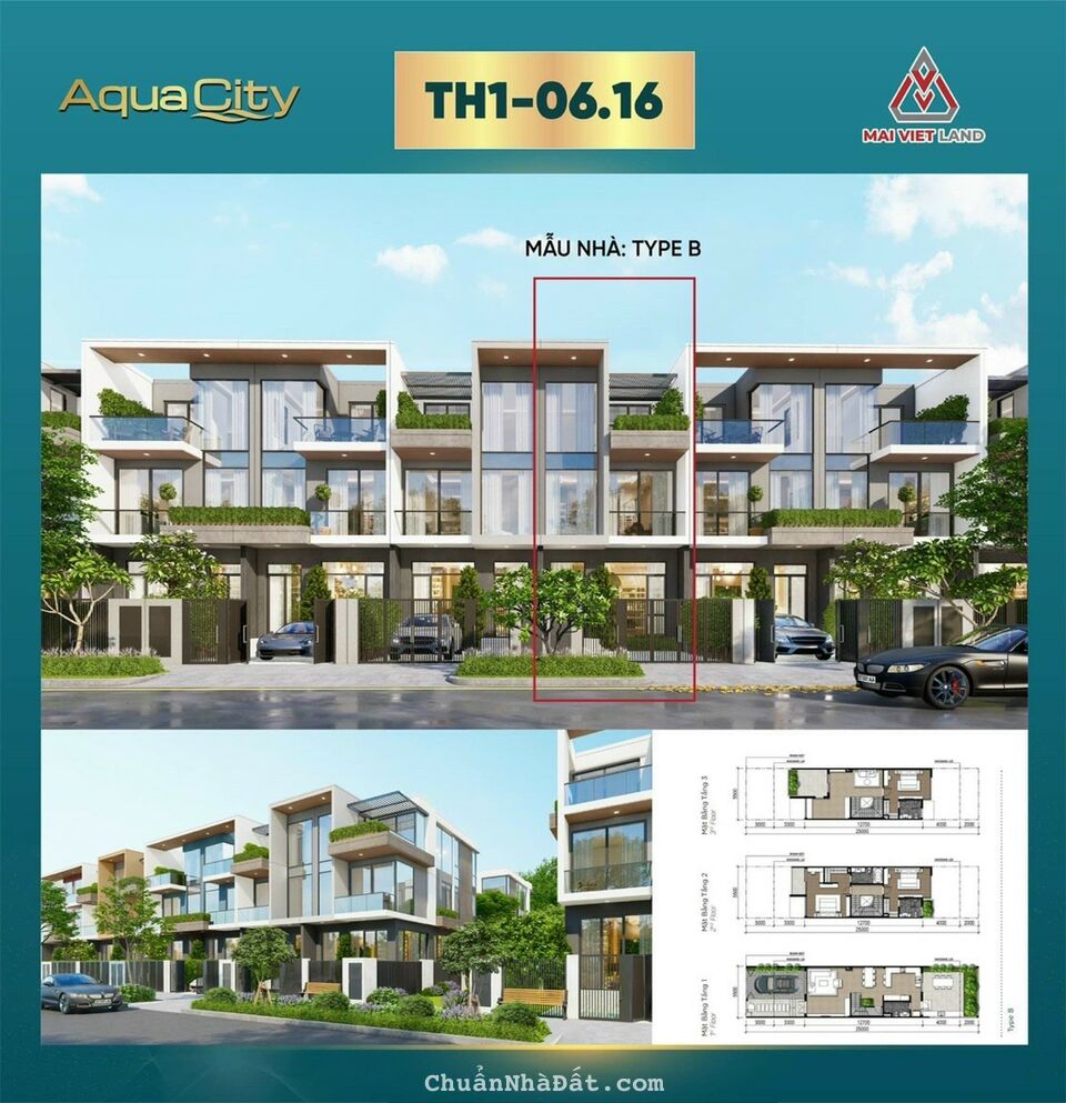  NHÀ PHỐ TH1-06.16 AQUA CITY - SIÊU PHẨM KHAN HIẾM