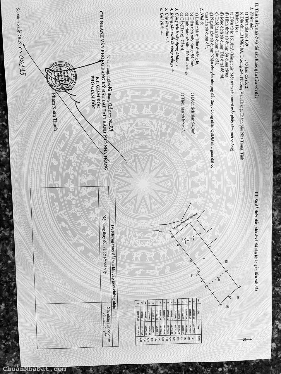 Bán nhà hẻm cắt kiếng cách đường 2/4 500m diện tích 161m2