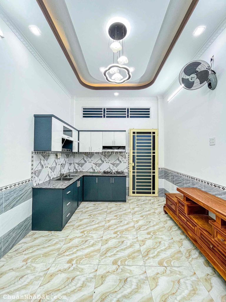 Trễ hạn tất toán Ngân hàng , Thanh lý nhà hẻm 6m Hiệp thành 43 ,Q12 , Sổ hồng riêng , 0933944419