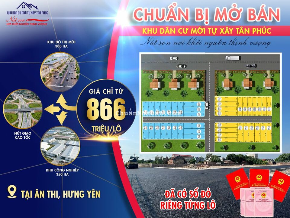 Cơ hội mua đất giá rẻ khu công nghiệp Ha Nội , Hưng Yên