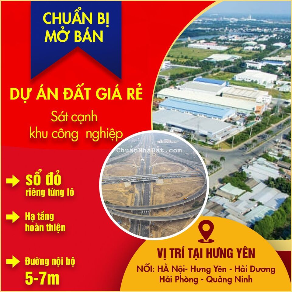 Bán đất giá rẻ tại hưng yên liền khu công nghiệp