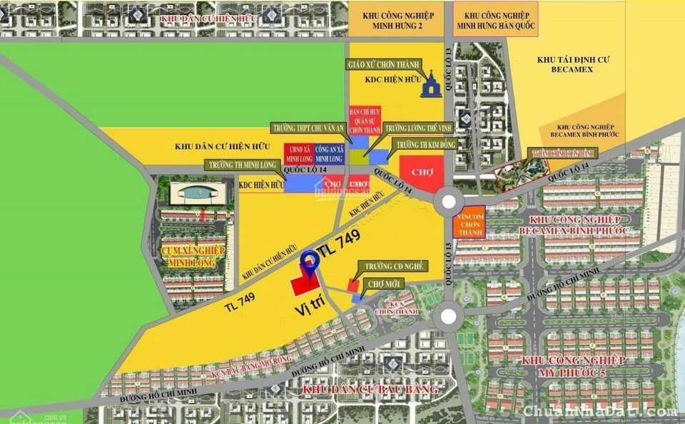 Nhân 20/10 khuyến mãi 3 lô đất nền KCN giá lúa non