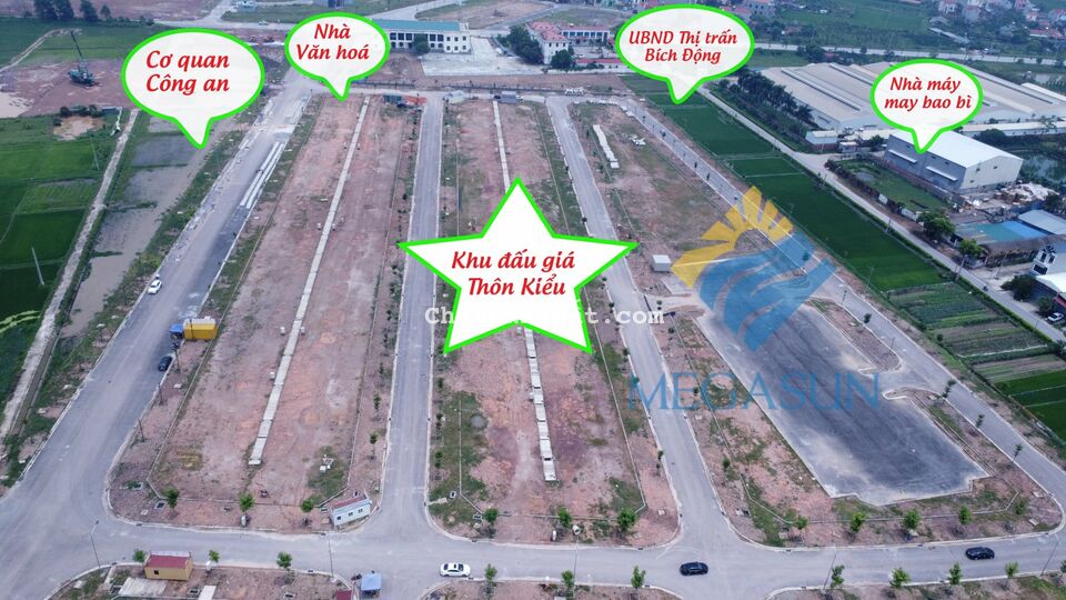 Bán lô trung tâm thị trấn Bích Động – Việt Yên giá 1,16 tỷ.