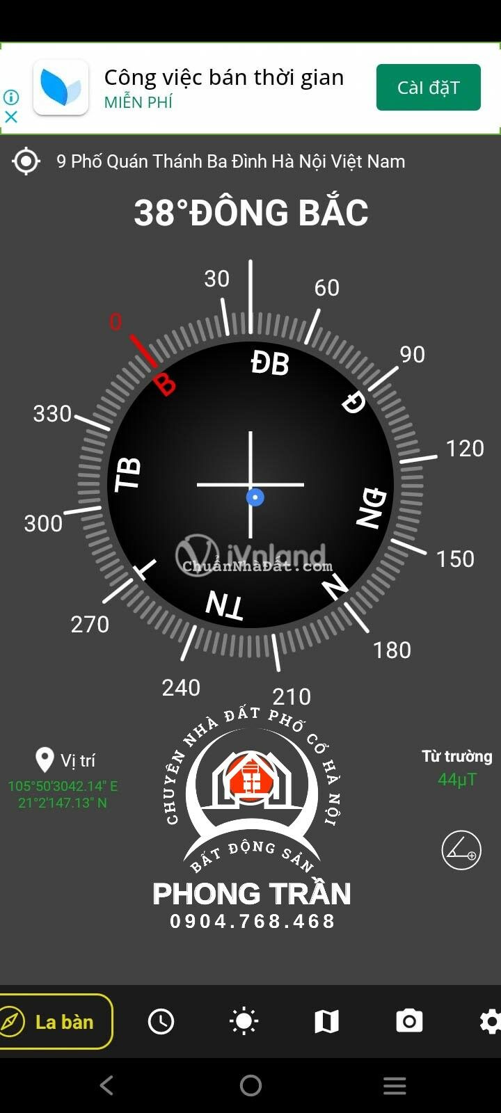 Bán nhà mặt phố Quán Thánh, Ba Đình, chỉ: 17 tỷ, 6 tầng, Kinh doanh Tốt