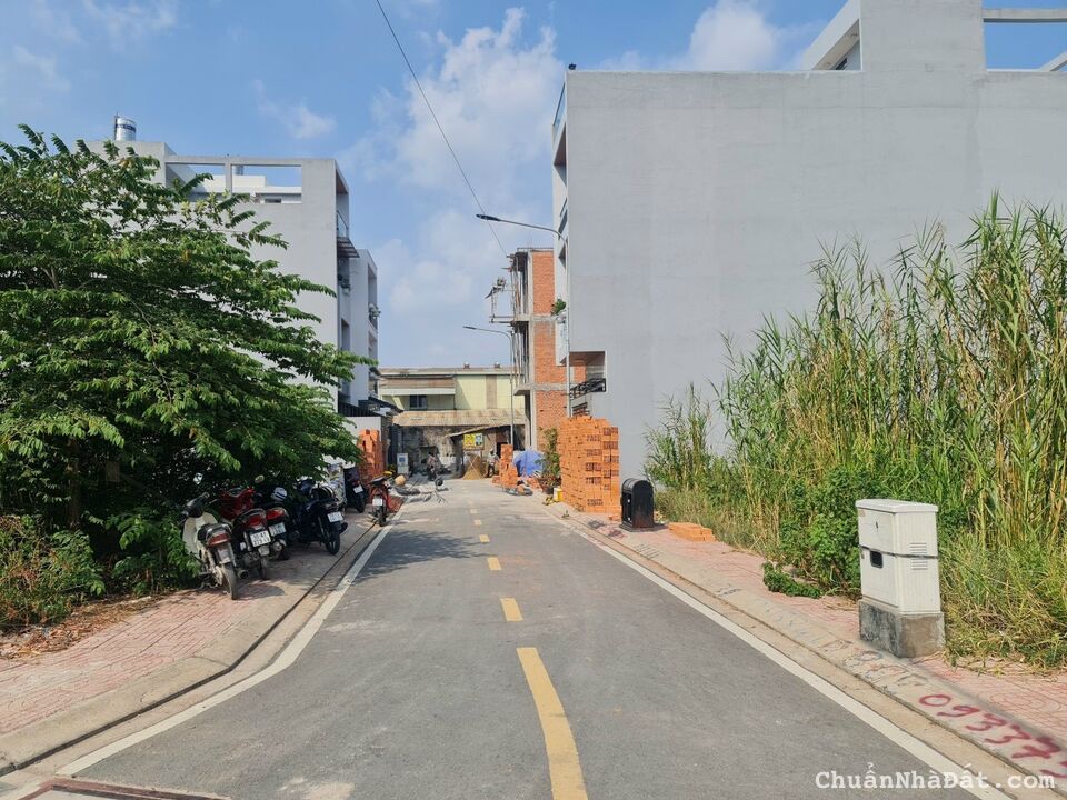 Nợ vốn ngân hàng cần bán gấp đất DT 66.2m2 tại KDC Tây Lân_ Bình Tân