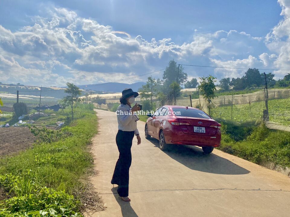 Bán lô đất 2 mặt tiền 6,4x29m sẵn 72m2 thổ cư gần trường Ka Đô 2, Đơn Dương, Lâm Đồng 835 triệu