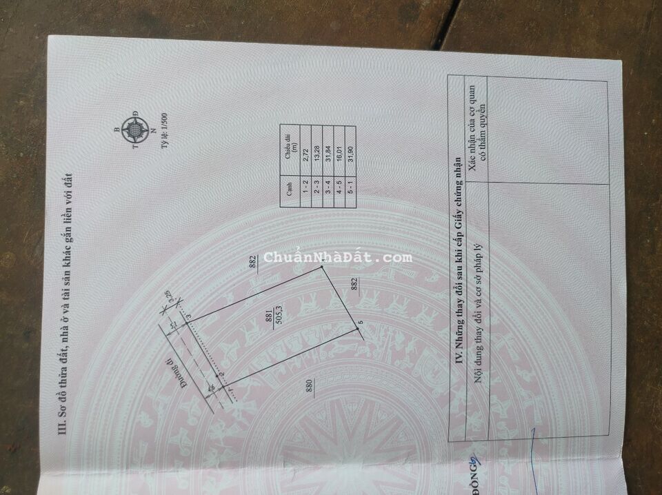 Bán 5x32m đất gần ngay trung tâm Hiệp Thạnh, Đức Trọng chỉ 900tr