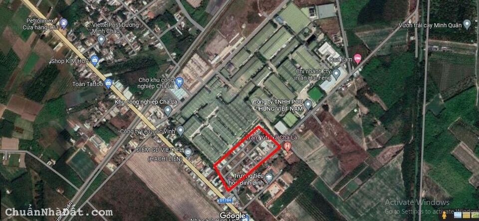 Đất 2 mặt tiền sát vách KCN Tây Ninh, thổ cư 100% Đất 2 mặt tiền sát vách KCN Tây Ninh, thổ cư 100%