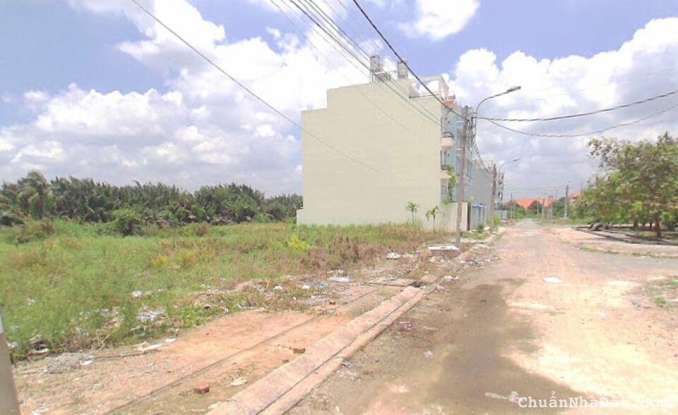 Bình Chánh lên thành phố mua ngay đất MT đường Thế Lữ, Tân Nhựt, Bình Chánh. Sổ hồng riêng, 125m2