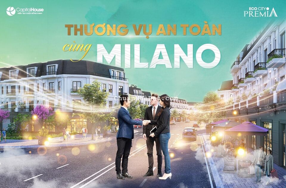 🌈🌈🌈 Sang nhượng shophouse Milano mặt tiền Nguyễn Chí Thanh – Eco City Premia Buôn Ma Thuột