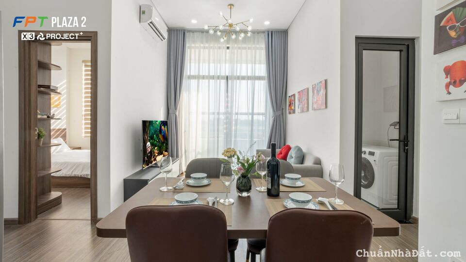 Hot! Chỉ với 550 triệu sở hữu ngay căn hộ FPT Plaza 2 PN, sổ hồng sở hữu lâu dài