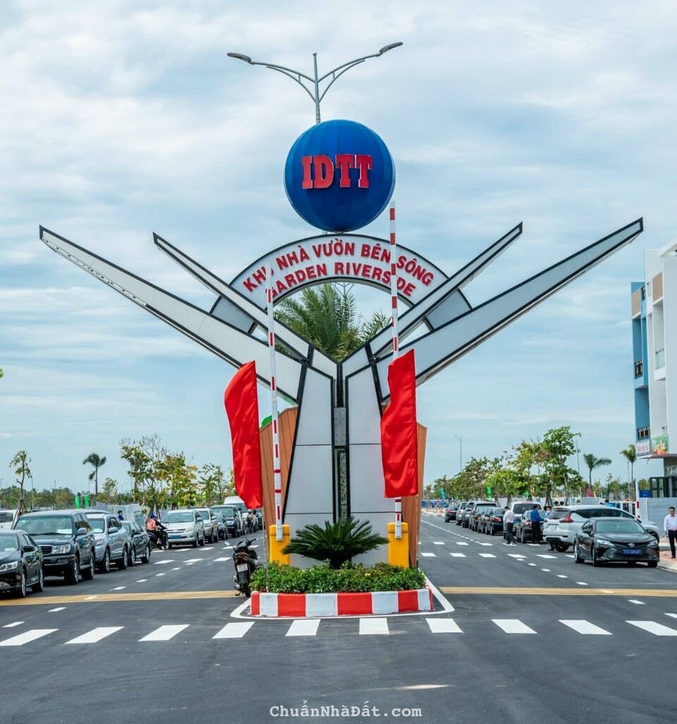 Còn duy nhất 1 nền Garden Riverside view trường học,shr,ngay trung tâm hành chính mới Thủ Thừa