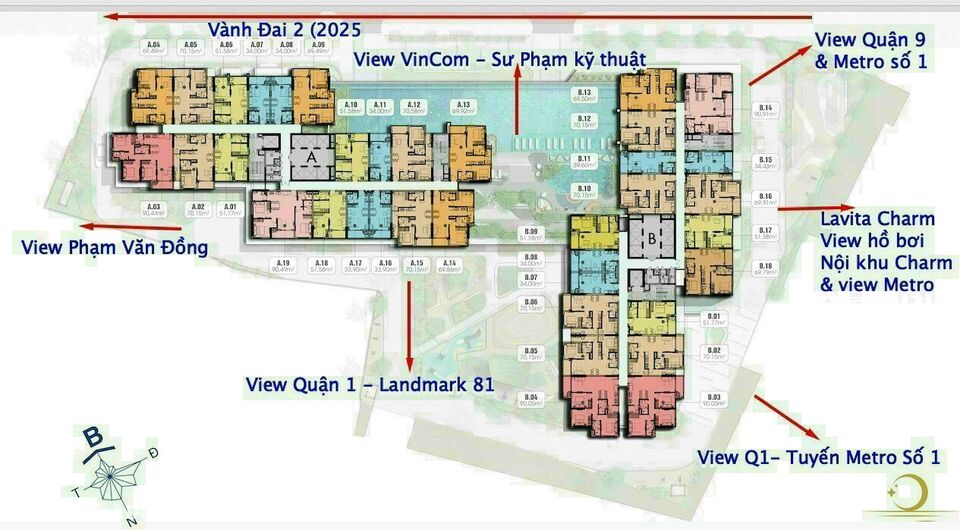 Lợi nhuận đến 50% khi mua Căn Hộ 3PN 90m2 Moonlight Avenue Trung tâm TP Thủ Đức chỉ 24 triệu/m2.