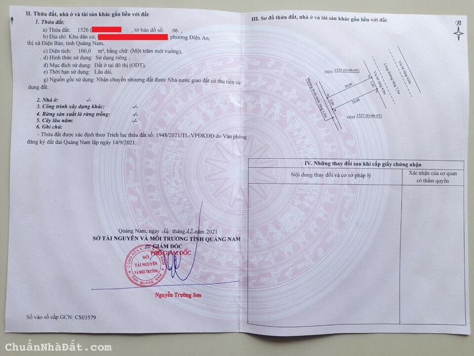 Đất nền giá rẻ nam Đà Nẵng, mặt tiền QL1a, đối diện bệnh viện Vĩnh Đức