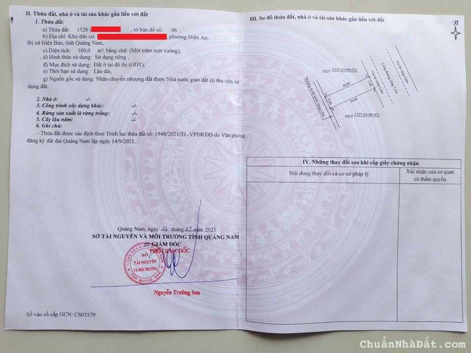 Chủ cần tiền bán gấp lô đất kề siêu thị Go (Big C) giá 2,2 tỷ bao sổ