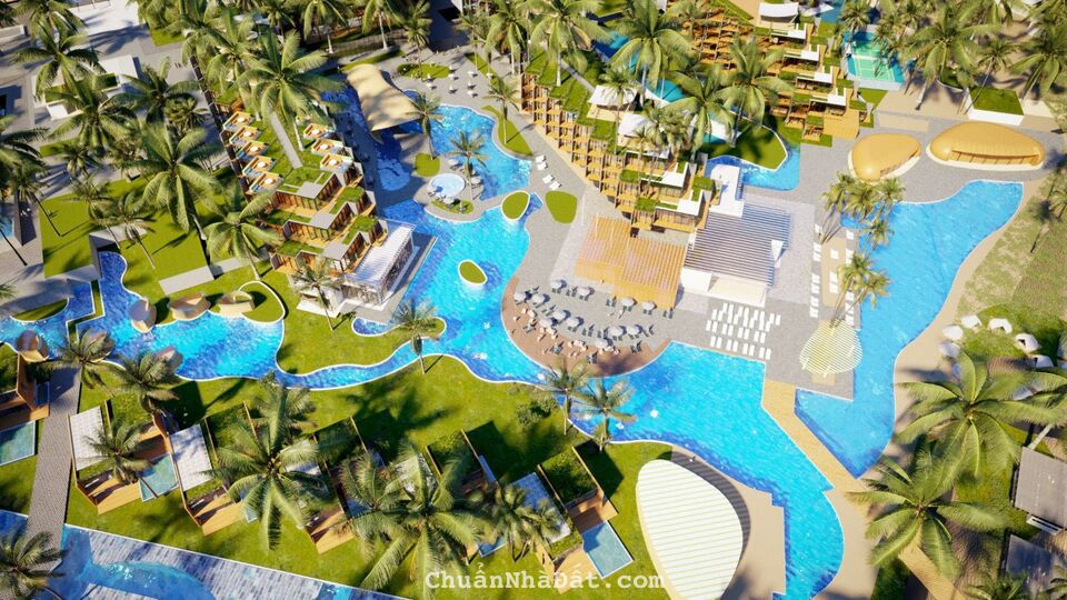 Sở hữu vĩnh viễn nhà phố biển 2 mặt tiền Thanh Long Bay - 1 trệt 2 lầu 1 thượng 333m2, CK đến 30% 