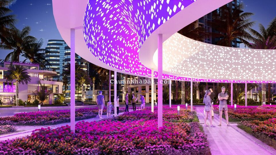 Sở hữu vĩnh viễn nhà phố biển 2 mặt tiền Thanh Long Bay - 1 trệt 2 lầu 1 thượng 333m2, CK đến 30% 