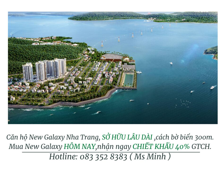 Biển xanh, mây trắng, bạn say nắng hay say New Galaxy Nha Trang