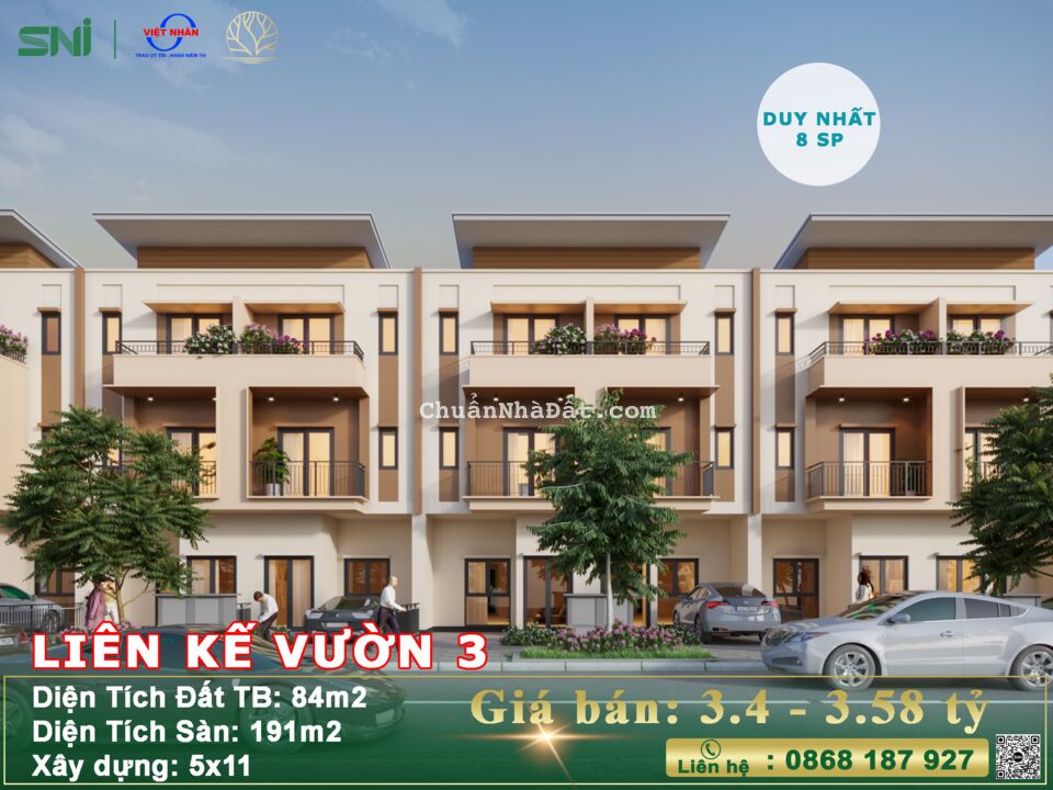 Mở bán khu biệt thự biệt lập ven sông Bến Cát 120m2/3 tầng - The Oasis Riverside Mở bán khu biệt thự biệt lập ven sông Bến Cát 120m2/3 tầng - The Oasis Riverside