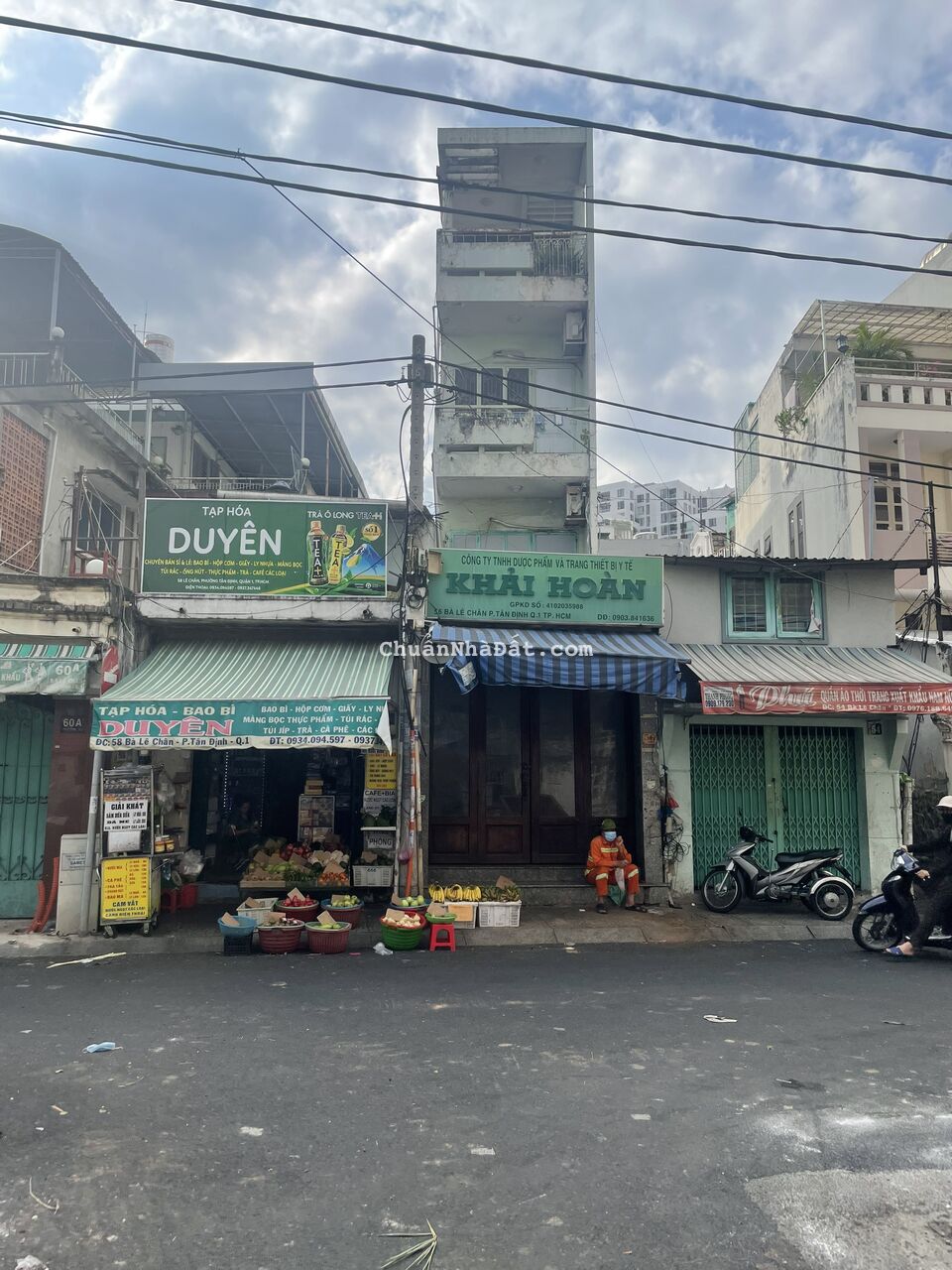 Bán nhà MT 10x22M Quận 1, Phường Tân Định, giá chỉ 60 tỷ.