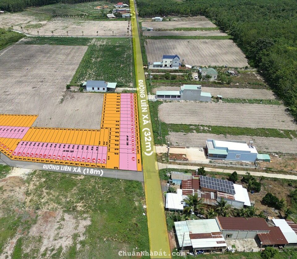 Bán lô đất đường nhựa DT 756B giá 600 ngay KCN Chơn Thành