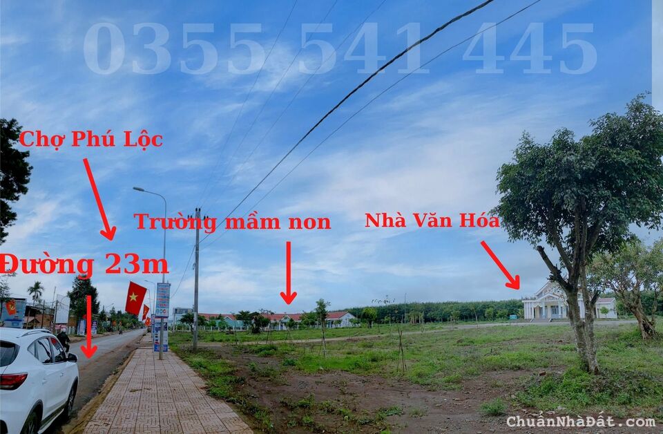 Chủ cần bán nhanh 2 lô đất vuông đẹp tại Phú Lộc, Krong Năng, Đắk Lắk 